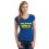 Tee shirt Maman Rugby qui déchire !! Bleu