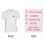 Polo Un Papa 100 % Rugby Blanc
