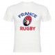 Tee Shirt France Rugby Coq