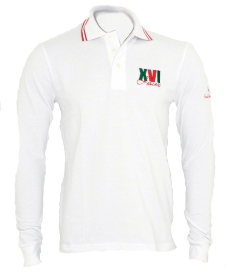 Polo XVI ème Homme manches longues BIARRITZ