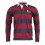 Polo XVI ème Homme ML Rayé BORDEAUX BEGLES