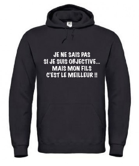 Sweat femme mon fils c'est le meilleur !!