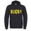 Sweat Rugby Cracked Noir