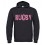 Sweat Rugby Cracked Noir