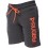 Short molleton Rugby Division junior Gris foncé/orange