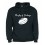 Sweat capuche Rugby & Vintage Ballon Noir