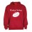 Sweat capuche Rugby & Vintage Ballon Rouge