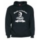 Sweat capuche Rugby & Vintage Buste Noir