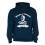 Sweat capuche Rugby & Vintage Buste Navy