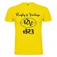 Tee Shirt Rugby & Vintage RV Jaune