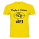 Tee Shirt Rugby & Vintage RV Jaune