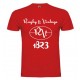 Tee Shirt Rugby & Vintage RV Rouge