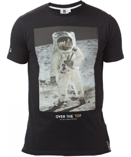 Tee Shirt Junior Mixte Rugby Division Top 14 "ASTRONAUT" Noir 