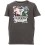 Tee Shirt Junior Rugby Division  "PUZZLE" Noir Chiné