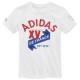 Tee Shirt Adidas XV de France Junior blanc