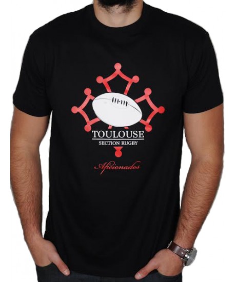 Tee shirt Aficionados "OCCITANIE" Noir