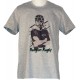 Tee shirt Religion Rugby " COUBERTIN "  Gris