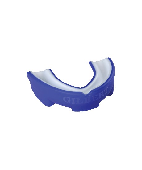 Protège dents Junior Gilbert Atomic Dual Density Bleu / Blanc
