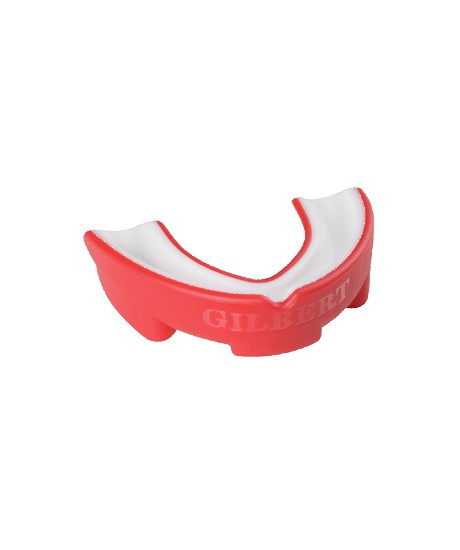 Protège dents Junior Gilbert Atomic Dual Density Rouge / Blanc 