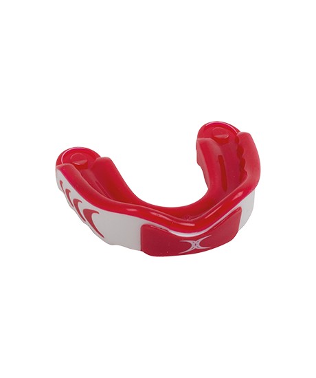 Protège dents Gilbert Virtuo Triple Density Rouge / Blanc
