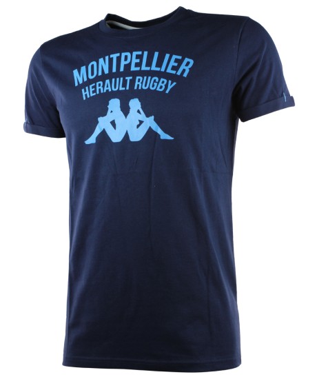 Tee shirt Kappa Ginola Montpellier Hérault Rugby