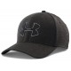 Casquette Under Armour Noire Logo Noir bordé blanc