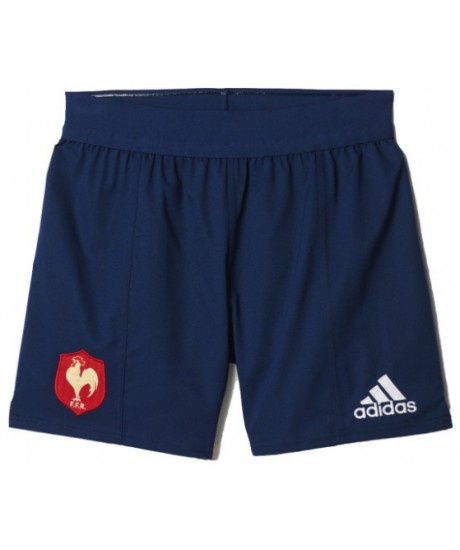 Short COLLECTOR Réplica du XV de France Adidas 2016/2017 domicile