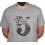 Tee shirt Aficionados "Quinze" Gris