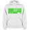 Sweat capuche Pelouse Blanc