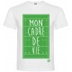 Tee Shirt "Mon Cadre De Vie" LoLRugby Blanc