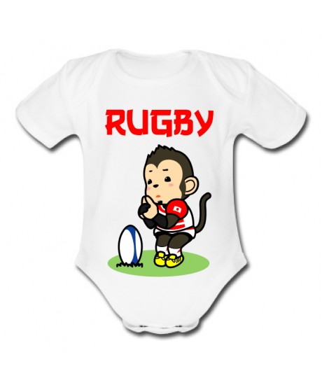 Body bébé Japon rugby