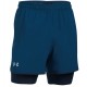 Short Under Armour Qualifier 2-in-1