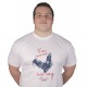 Tee shirt Aficionados "Fier" Blanc