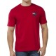 Tee shirt Ruckfield Rouge MT AORAKI