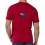 Tee shirt Ruckfield Rouge MT AORAKI