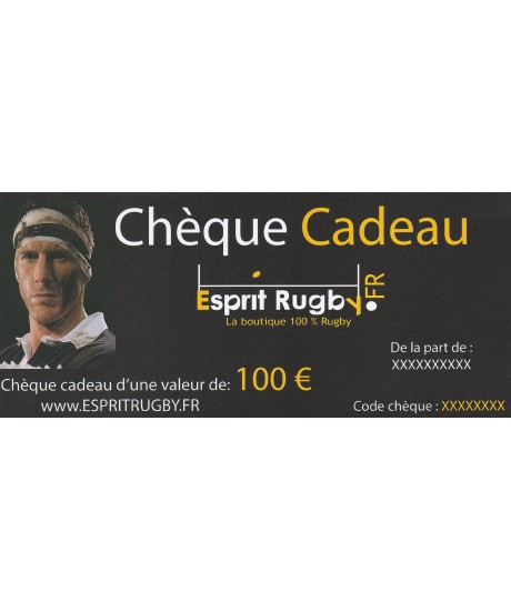 Chèque cadeau 100 €