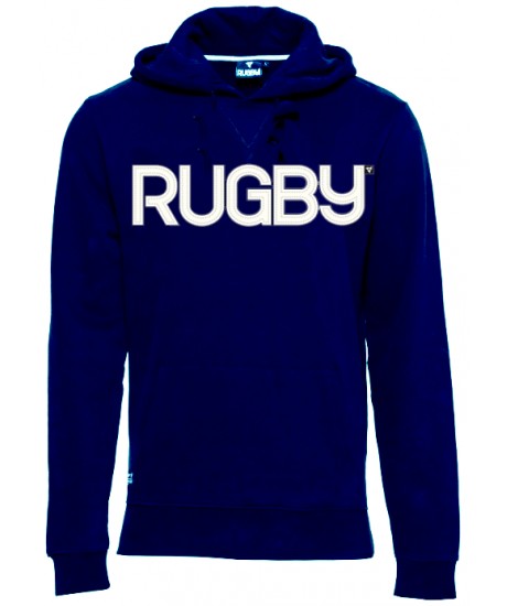 Sweat Capuche Rugby Division "PREMIER" Marine