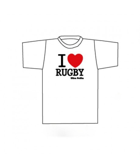 Tee shirt " I LOVE RUGBY " Junior