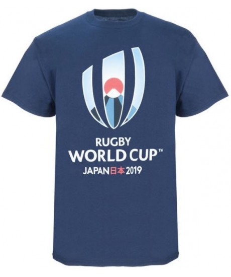 Tee Shirt RWC Japon 2019  Marine  Big Logo