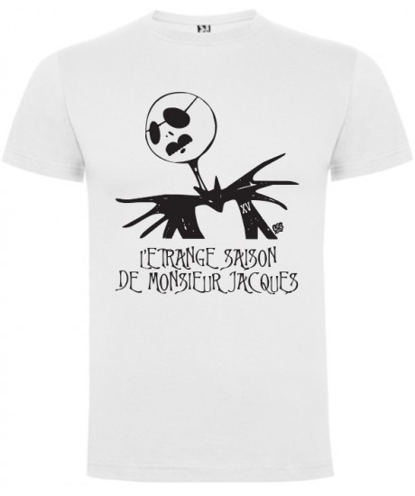 Tee shirt LoL Rugby "Jacques" Blanc