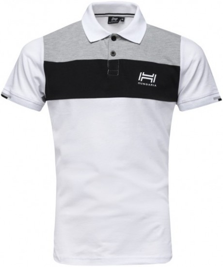 POLO  HUNGARIA BENNETT HOMME BLANC