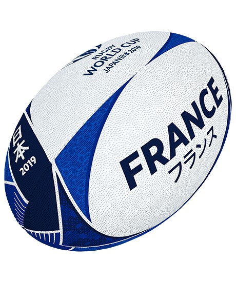 Ballon rugby Gilbert Supporter France WRC