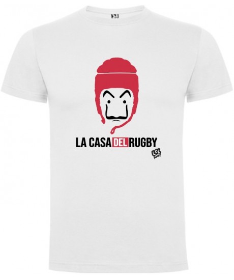 Tee shirt LoL Rugby "Casa" Blanc