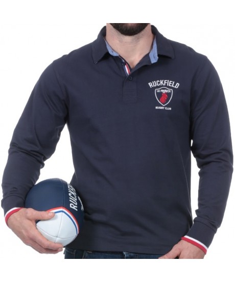 Polo ML Ruckfield FRENCH RUGBY CLUB Bleu Marine