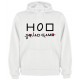 Sweat capuche "Squad Game" blanc