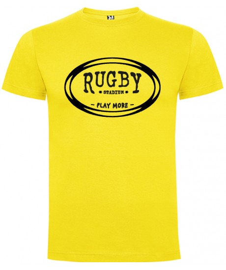 Tee shirt  " Stadium" Jaune