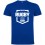 Tee shirt  "Blason " Bleu 