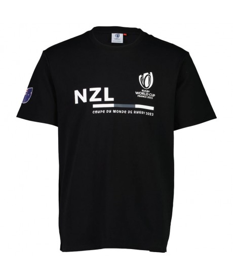 T-Shirt Rugby Nouvelle-Zélande Coupe Du Monde Rugby France 2023
