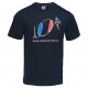 T-Shirt Rugby Player Coupe Du Monde De Rugby France 2023 Bleu