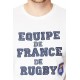 Tee shirt FFR Blanc brodé